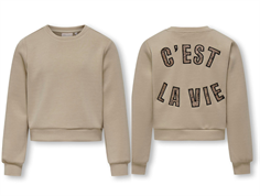 Kids ONLY humus/la vie sweatshirt